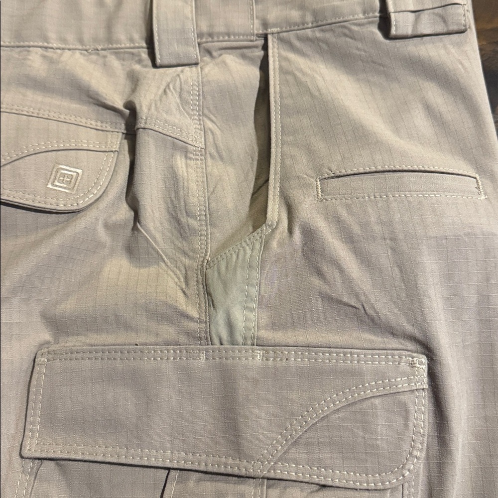 5.11 Tactical Khaki Men's Tan Cargo Pants-Size:  42x34 - Picture 7 of 9